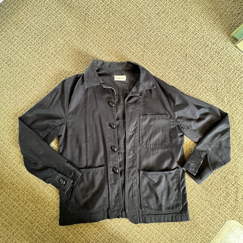 Taylor Stitch Navy Chorecoat / Size 38